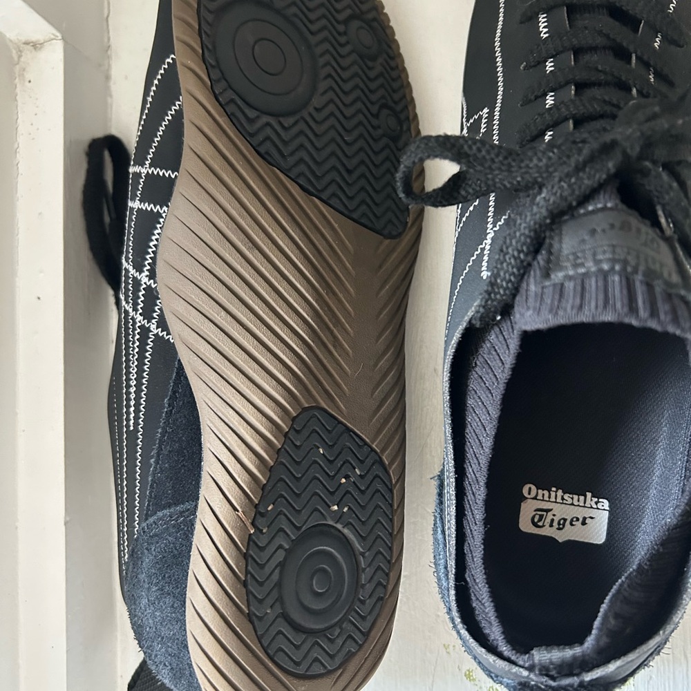 Onitsuka Tiger by Black sock Sneaker with Tan Sole - Picture 5 of 5